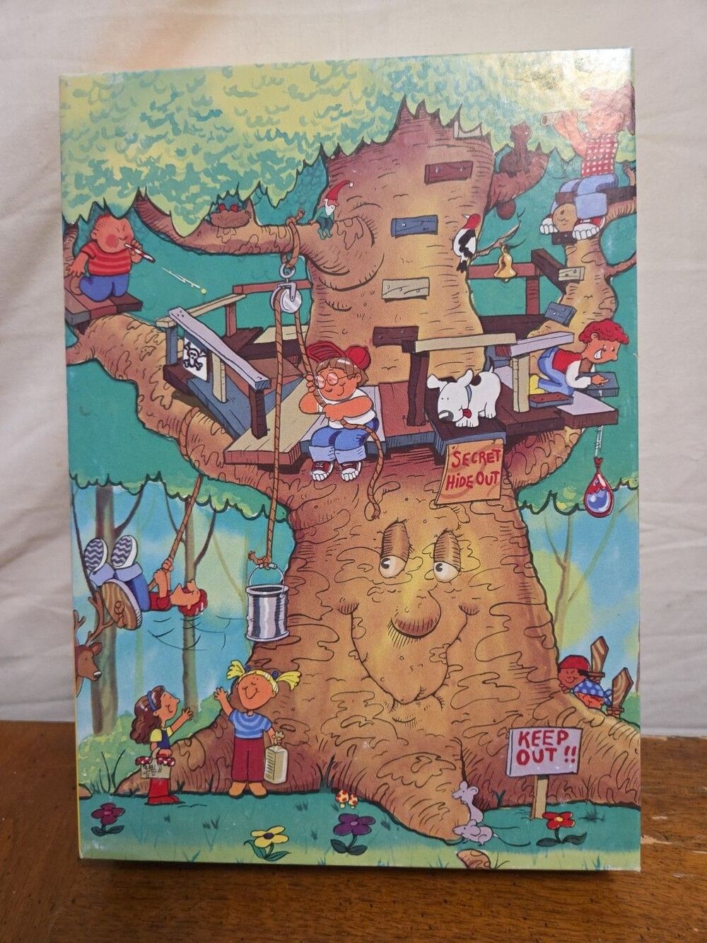 Warren Playground Favorites Secret Hideout 108 Piece Jigsaw Puzzle Complete